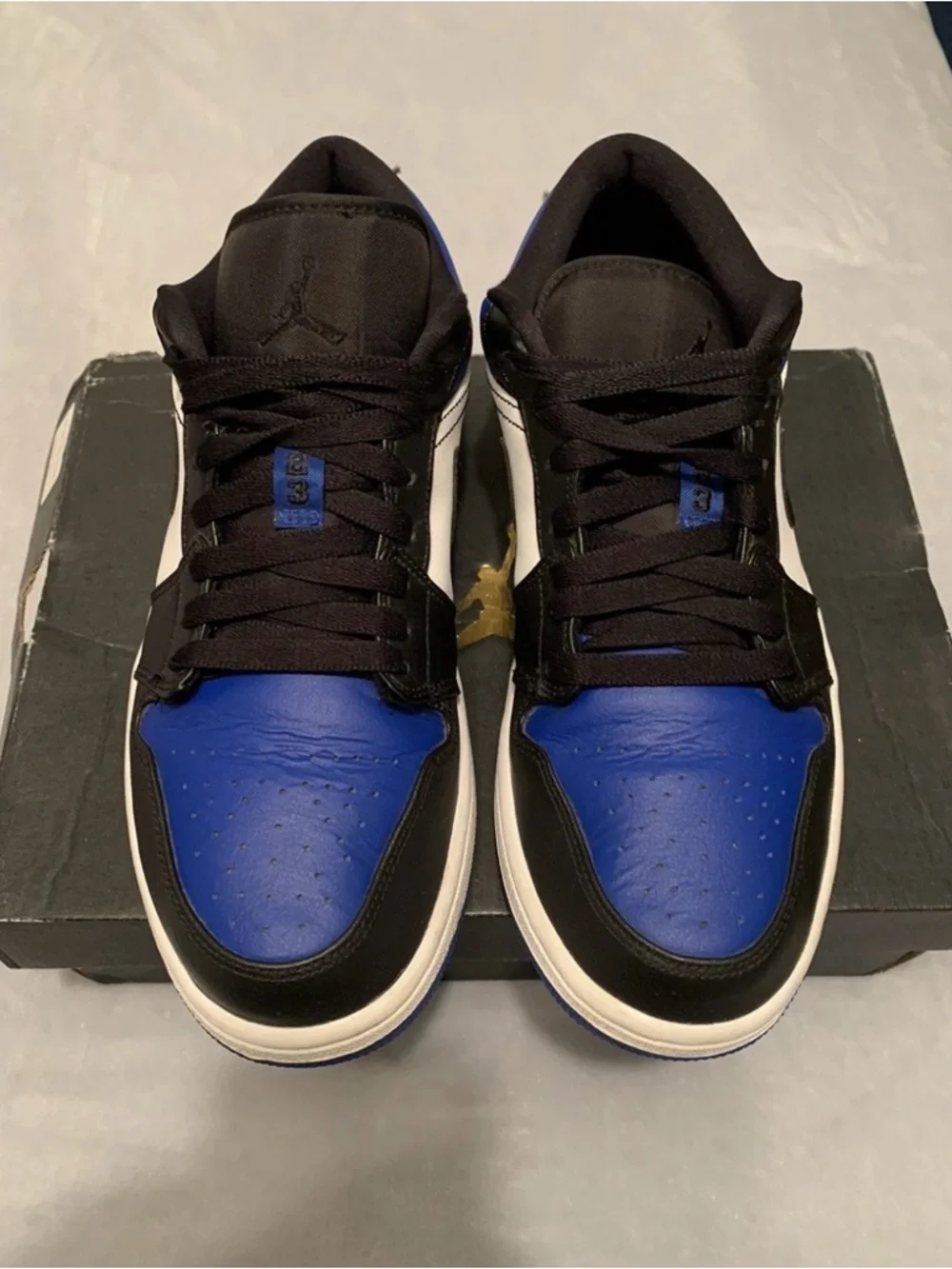 Jordan 1 Low Royal Toe 2019 Size 9.5
